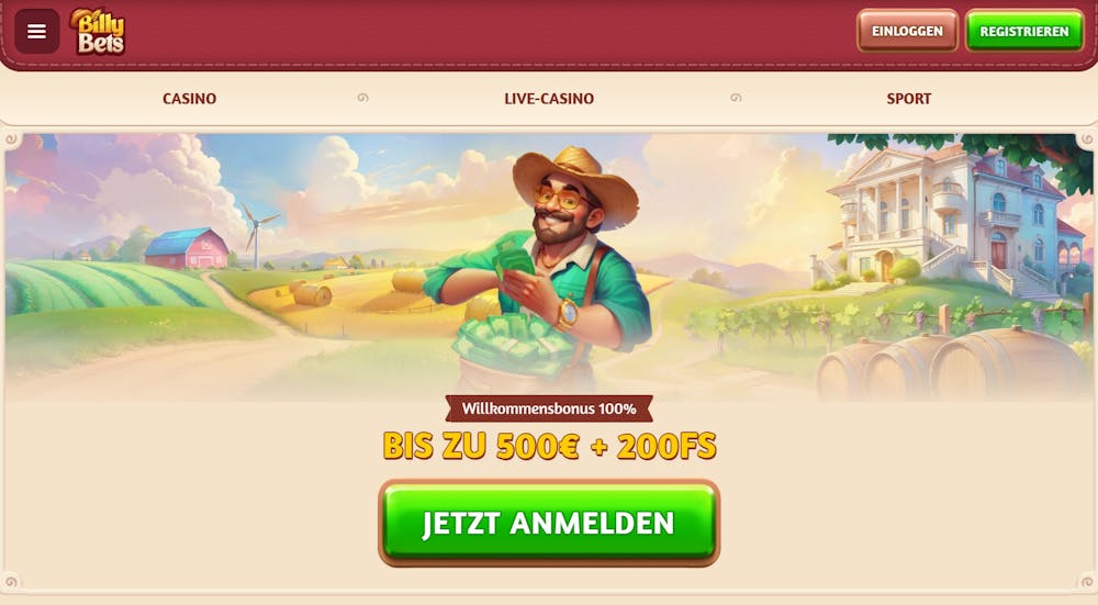 Billy Bets Casino No Deposit Bonus