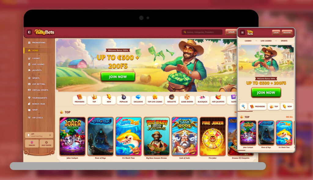 Billy Bets Casino Bewertung